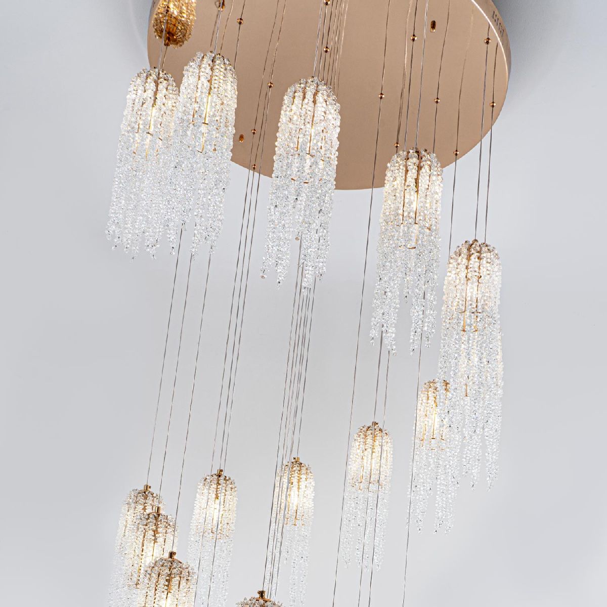 Каскадная люстра Modelux ML.6688.25 GD