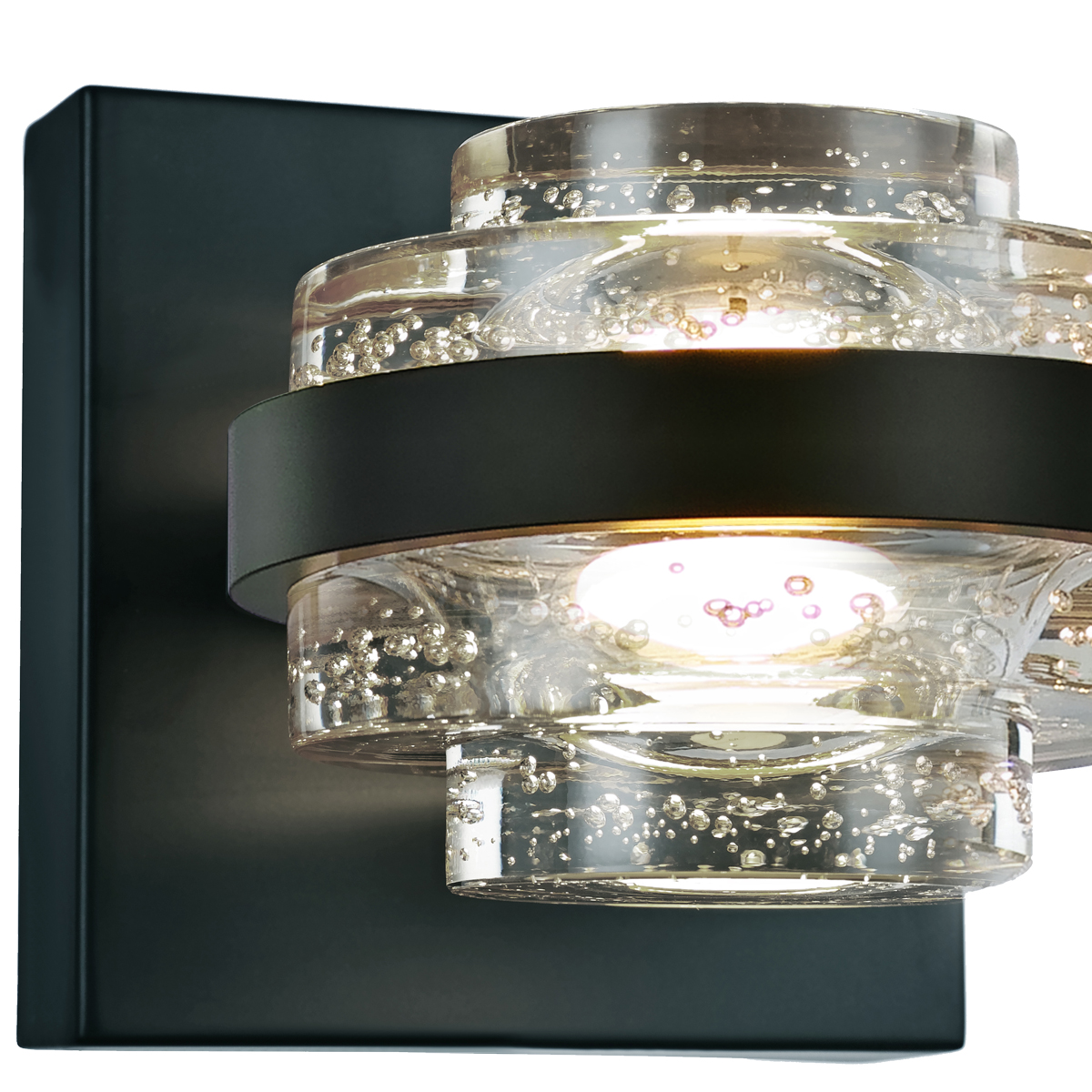 Бра Delight Collection MD22030002 MB22030002-1A black/clear