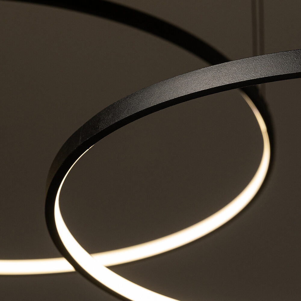 Подвесная люстра Nowodvorski Circolo Led Black 10867