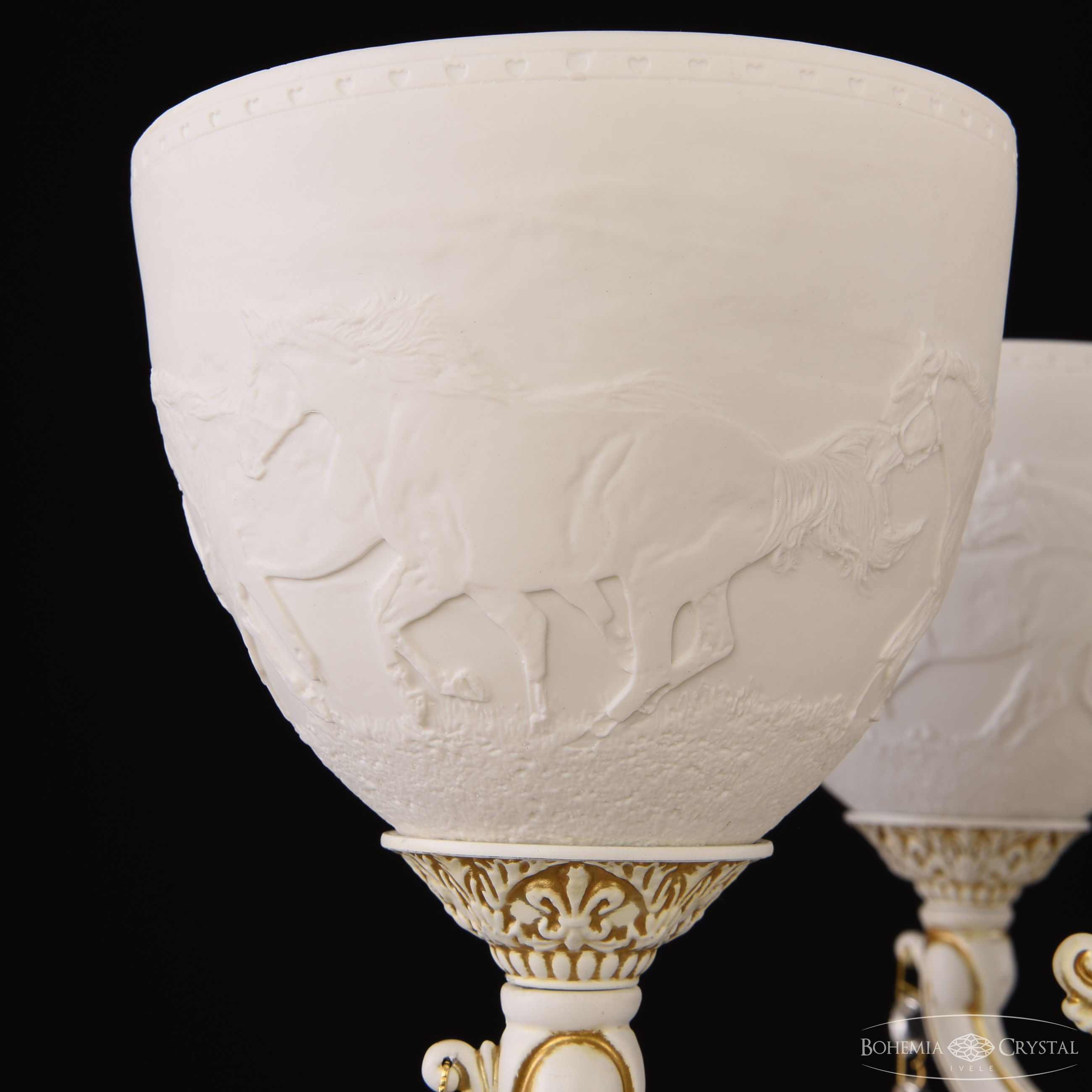 Подвесная люстра Bohemia Ivele Crystal AL78101/6/175 B WMG P1 U Horse
