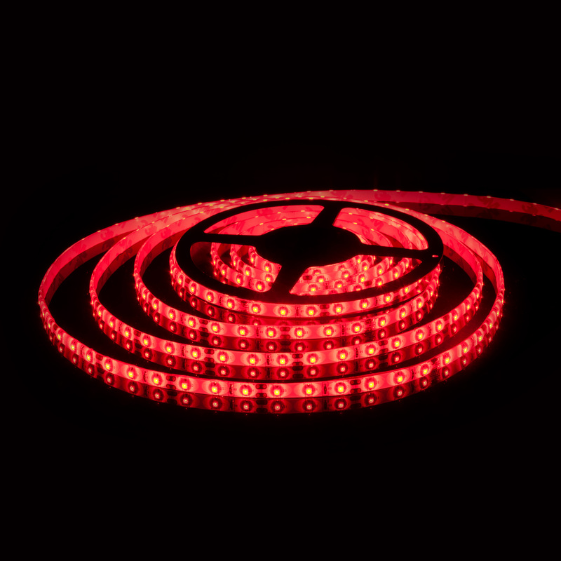 Светодиодная лента Elektrostandard 24V 14,4W 60Led 5050 IP65 красный, 5м 4690389167775