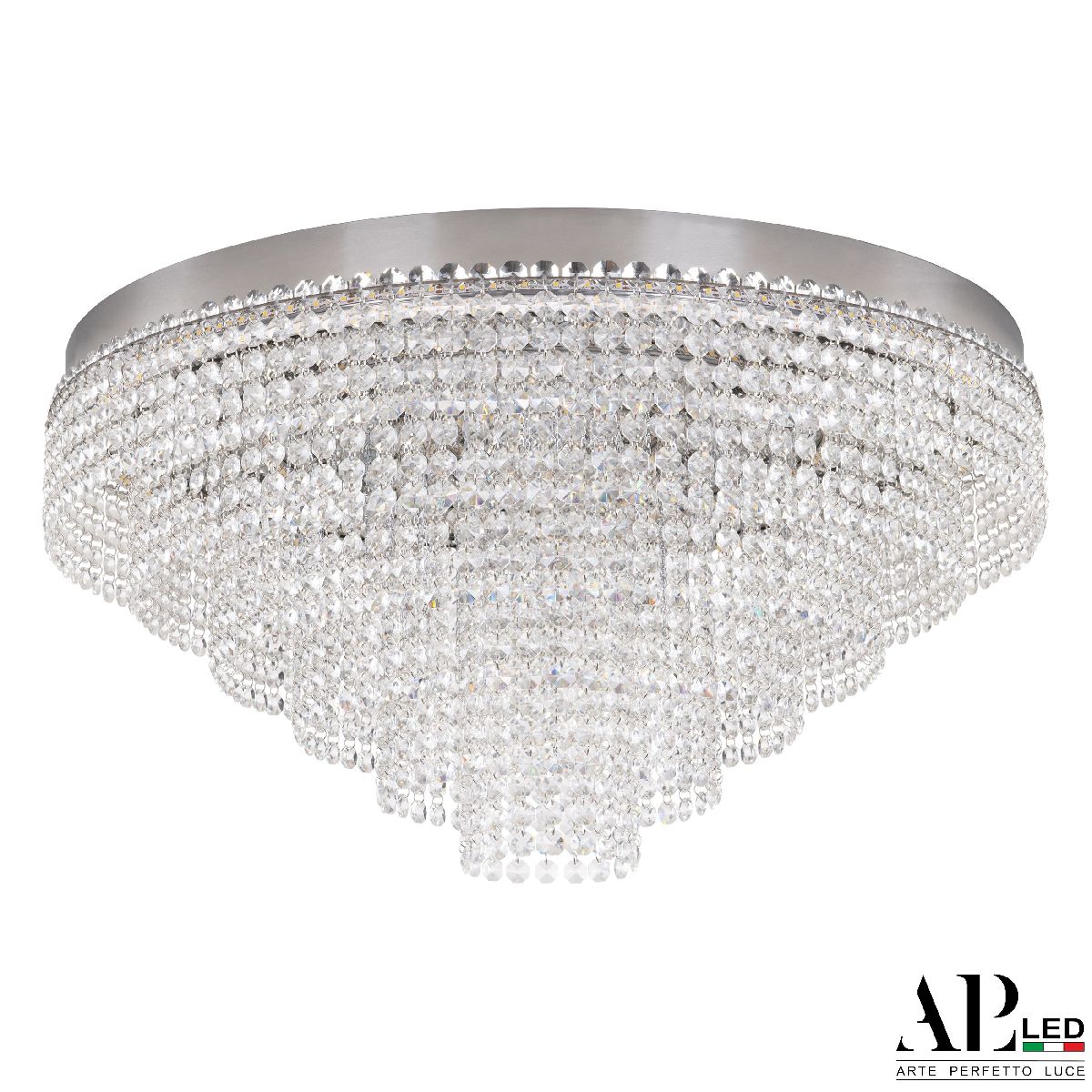 Каскадная люстра Arte Perfetto Luce Sicilia SH13.60.C.Ni.3000.PK.Z