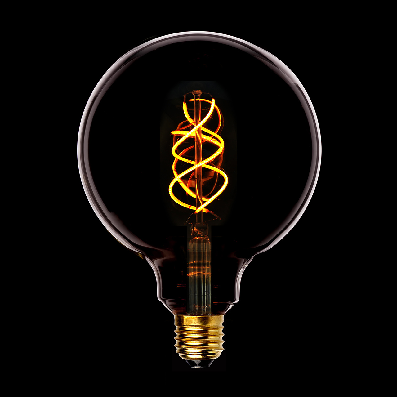 Лампа светодиодная филаментная Sun Lumen E27 5W прозрачная 056-946