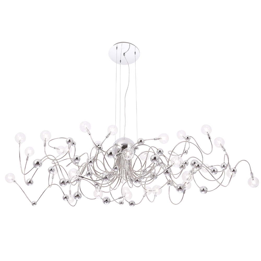 Подвесная люстра Crystal Lux MEDUSA SP30 CHROME