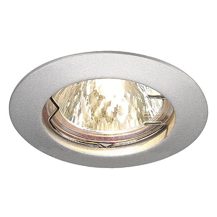 Встраиваемый светильник SLV Pika серебристый 111189