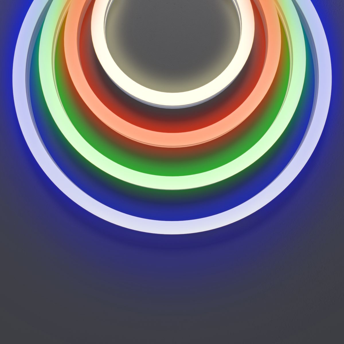 Гибкий неон Maytoni 24В 12Вт/м 4000K+RGB 5м IP67 432004