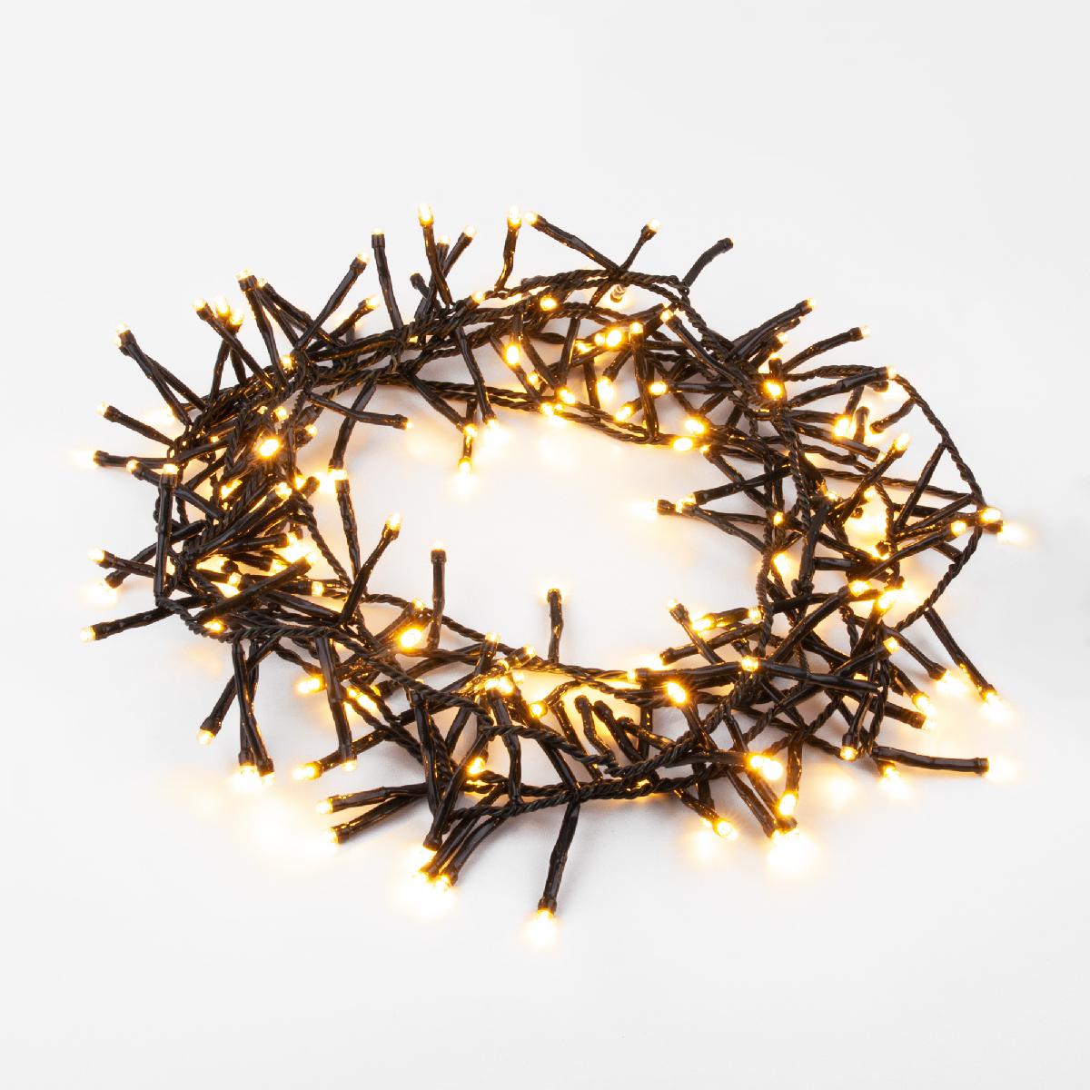 Гирлянда нить Eurosvet 400-004 теплый белый 5м IP20