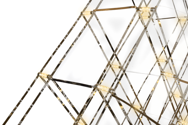 Подвесной светильник iLedex Statosphere FQ-600-100 Хром