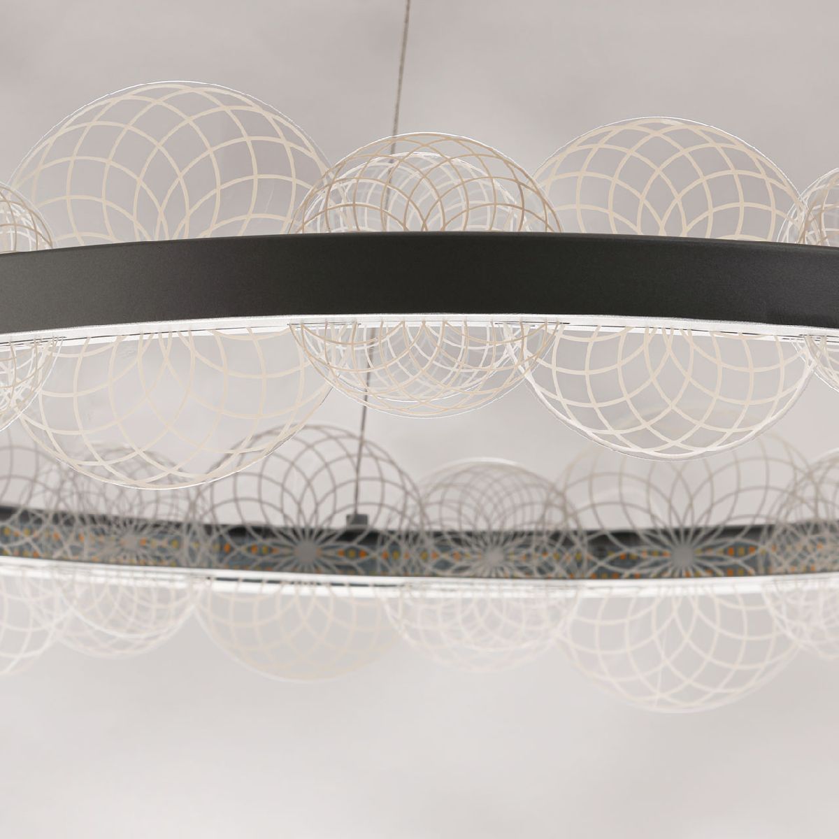 Подвесная люстра De Markt Платлинг 661018901