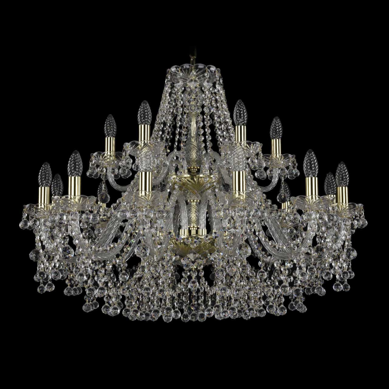 Подвесная люстра Bohemia Ivele 1409/12+6/300/2d/G