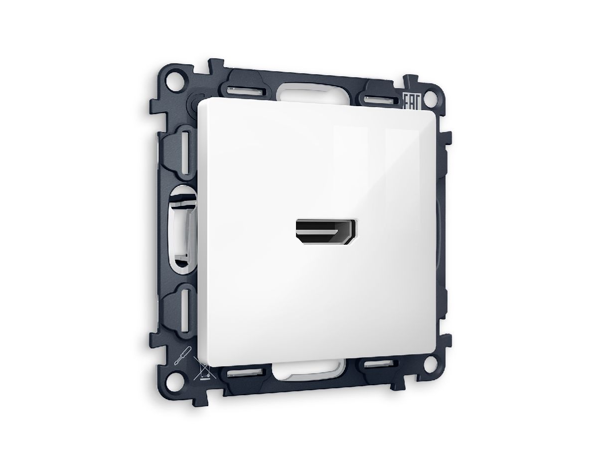 Комплект механизма розетки HDMI 2.0 40V/500mA 2.0GHz 5-18Gbit/s Ambrella Volt Alfa MA114010