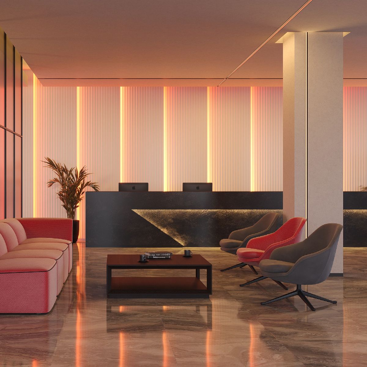 Алюминиевый профиль Arlight COMFORT21-V-FANTOM-2000 ANOD 053032