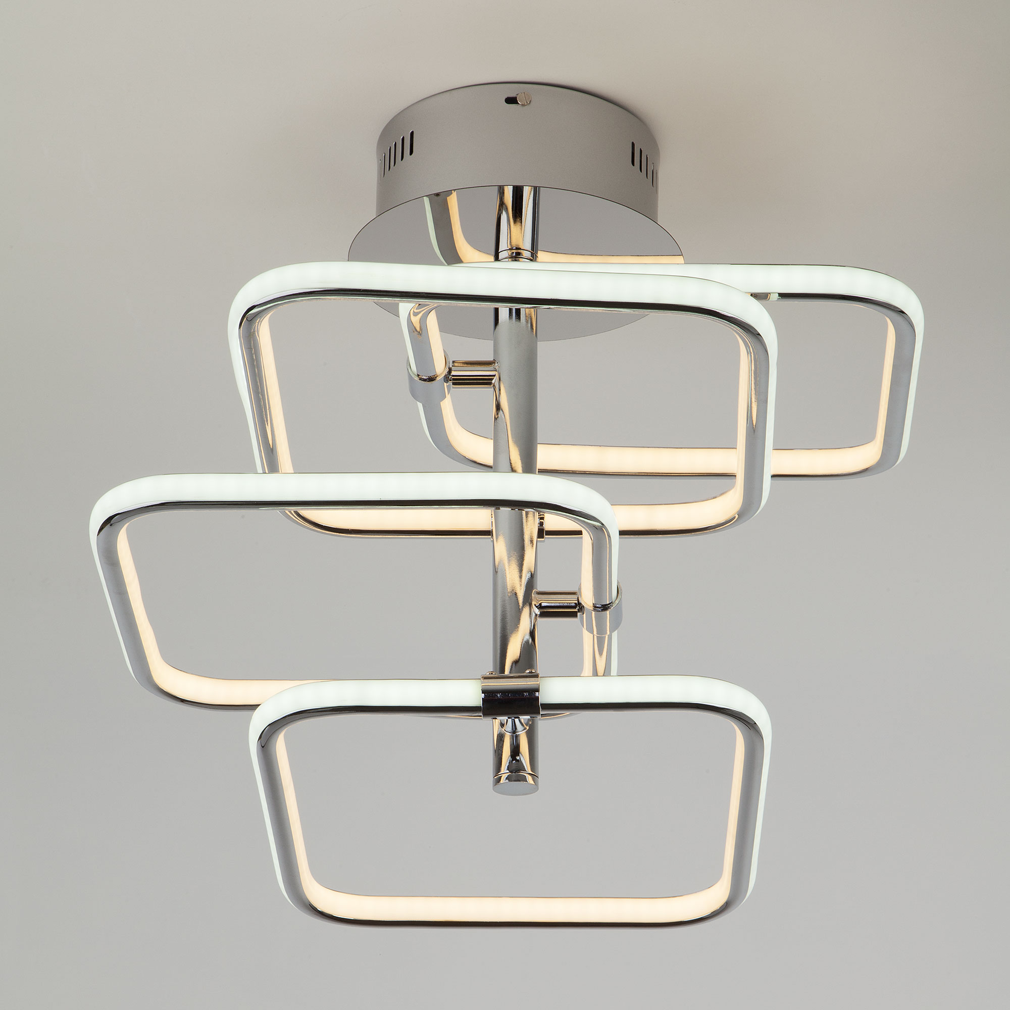 Потолочный светодиодный светильник Eurosvet Spencer 90067/4 хром