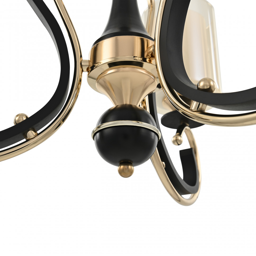 Подвесная люстра Arte Milano Florentia 302237/3 Bk/Gd