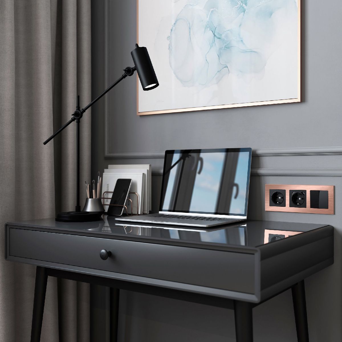 Рамка на 3 поста Werkel Aluminium 4690389182891 W0031712 a058764