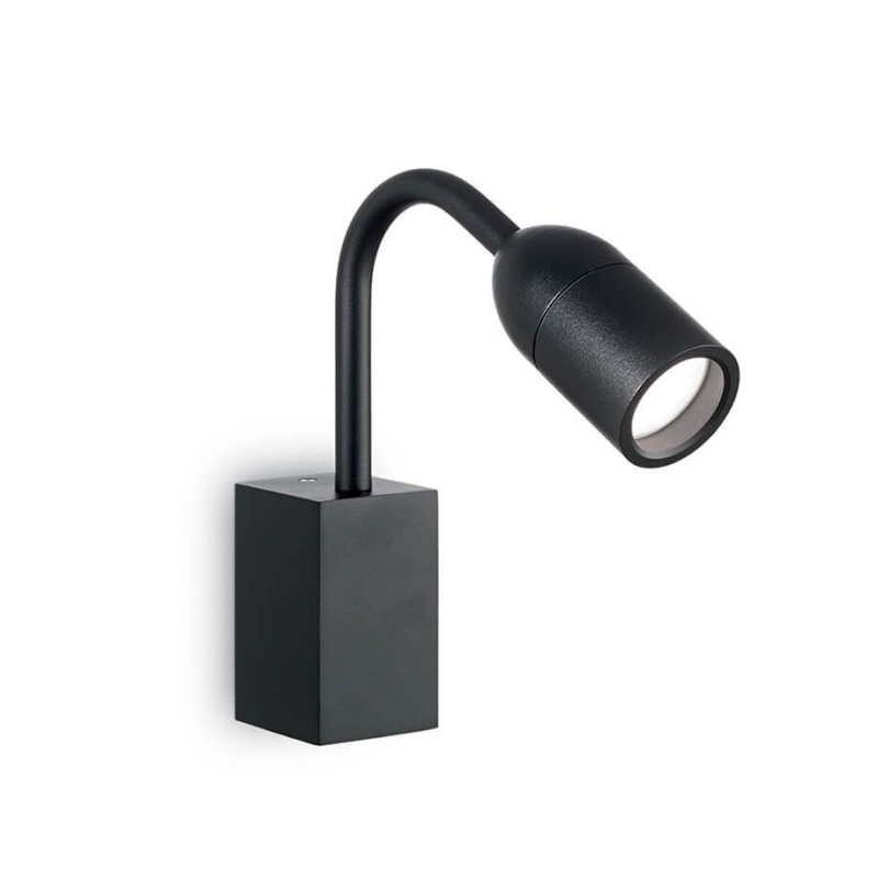 Уличный настенный светильник Ideal Lux Loop AP1 Nero 179124