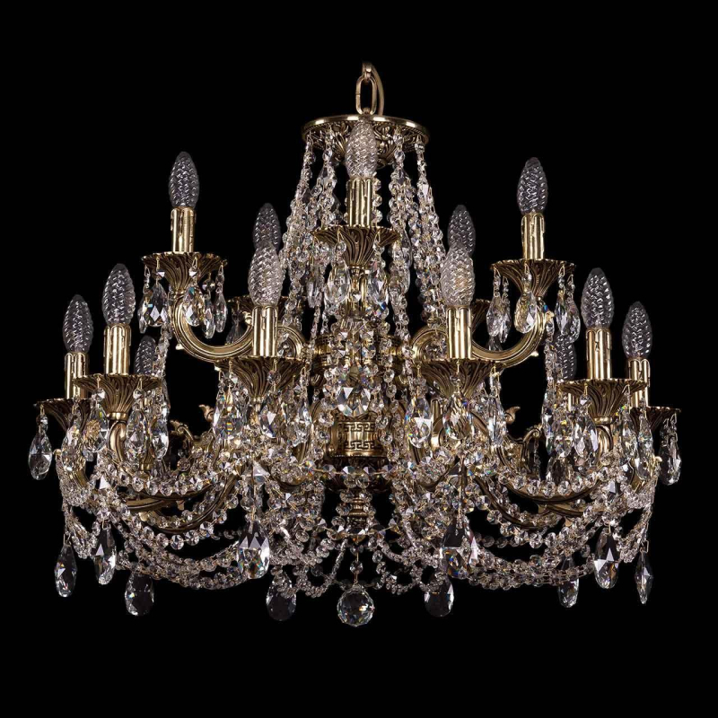 Подвесная люстра Bohemia Ivele 1722/10+5/250/C/GB