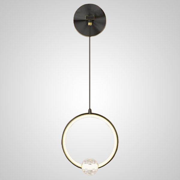 Настенный светильник ImperiumLoft Luana Wall Black 212036-23