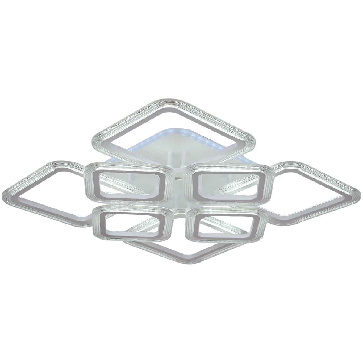 Потолочная люстра Reluce 09826-3.3-4+4A WH (RGB)