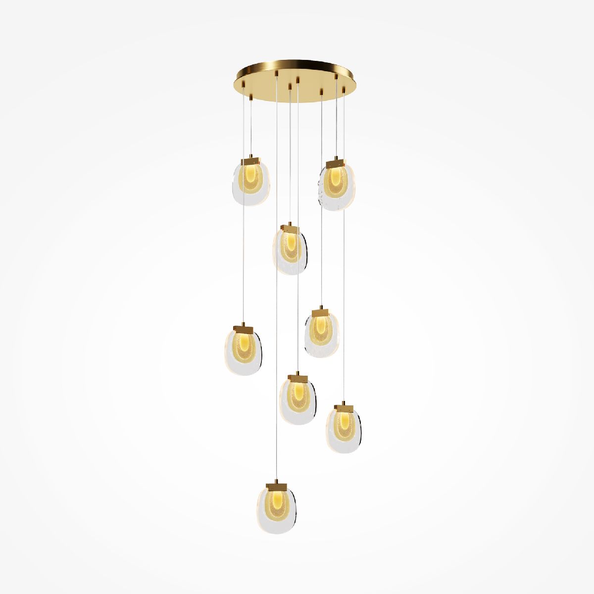 Каскадная люстра Maytoni Biology MOD367PL-L30BBSK