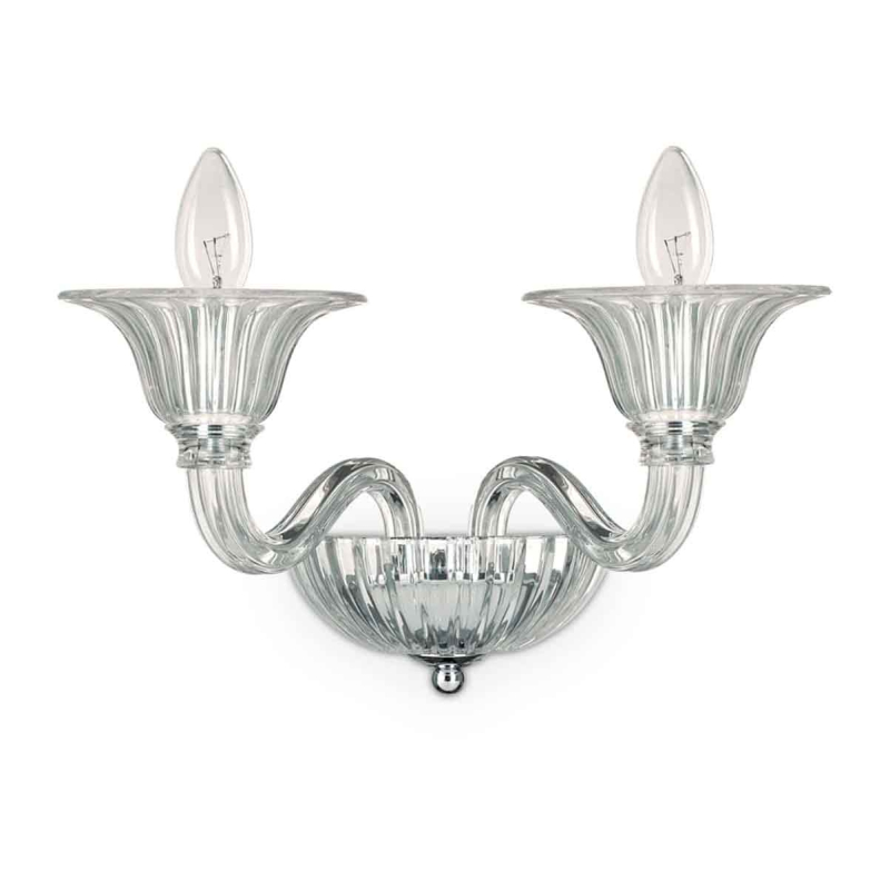 Бра Ideal Lux Brigitta AP2 Trasparente 199399