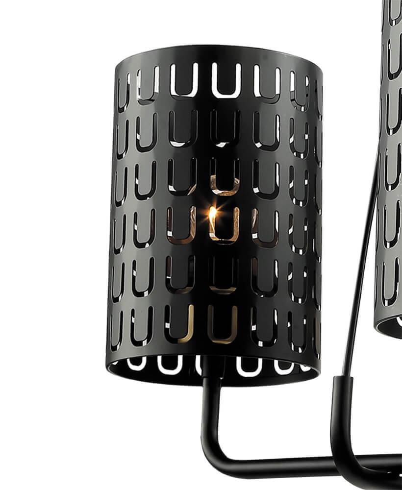 Подвесная люстра Lumien Hall Тейл 4002/4P-BK-GR