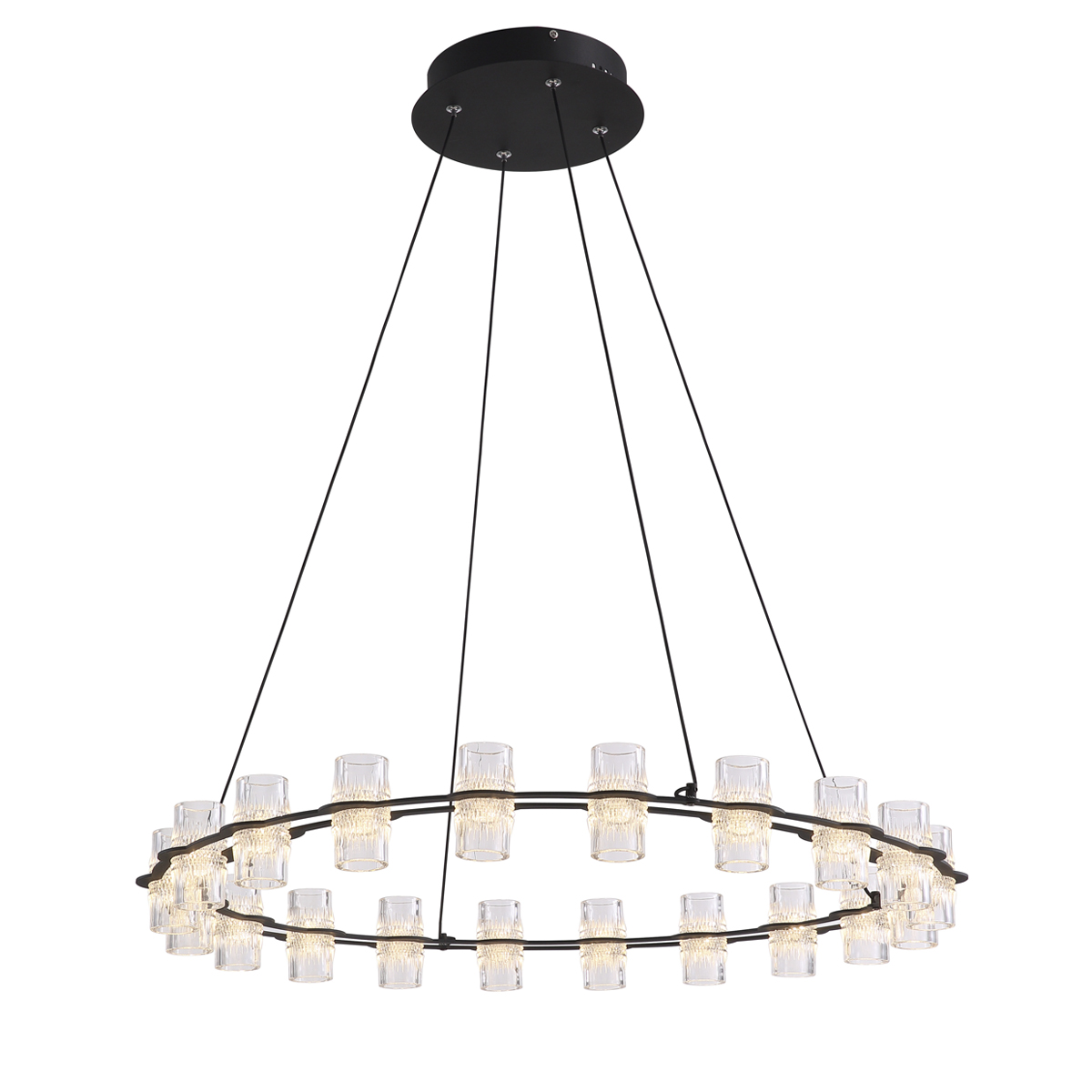 Подвесная люстра Delight Collection P0677-680A black