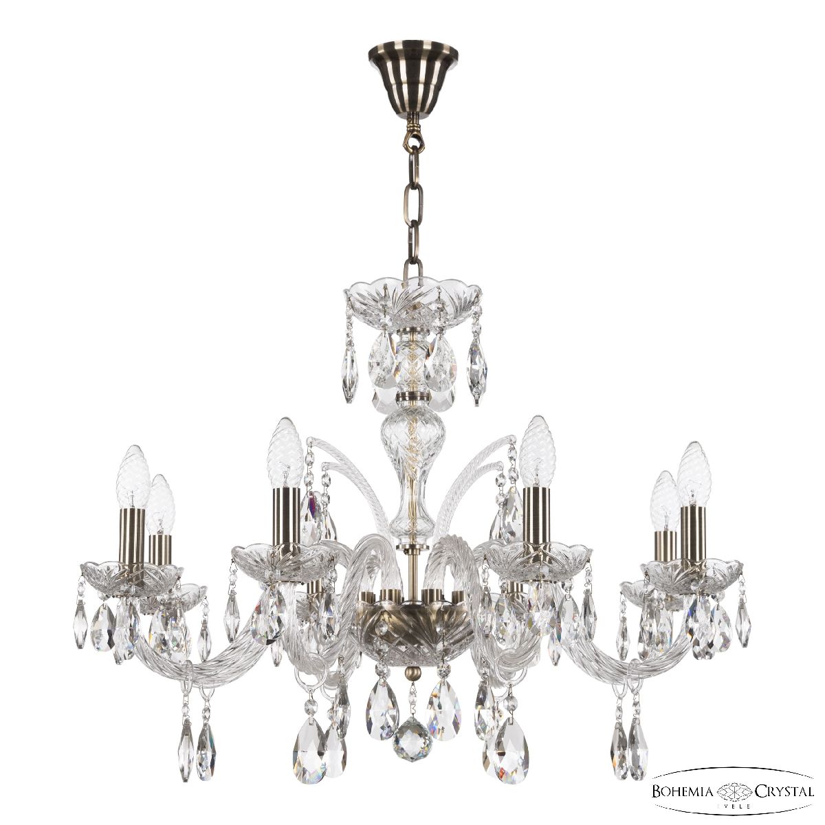 Подвесная люстра Bohemia Ivele Crystal 118/8/240 Pa