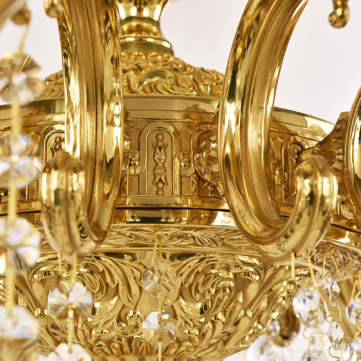 Подвесная люстра Bohemia Ivele Crystal Verona 72202/16/360 B G