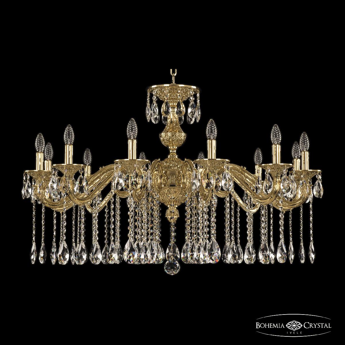 Подвесная люстра Bohemia Ivele Crystal Florence 71202/12/360 A G