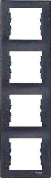 Рамка 4-постовая вертикальная Schneider Electric Sedna SDN5802070
