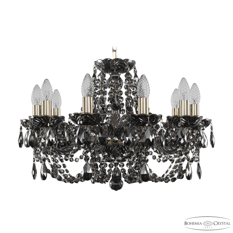 Подвесная люстра Bohemia Ivele Crystal 1406/10/195 G M781