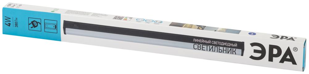 Линейный светильник Эра LLED-01-04W-4000-B Б0065563