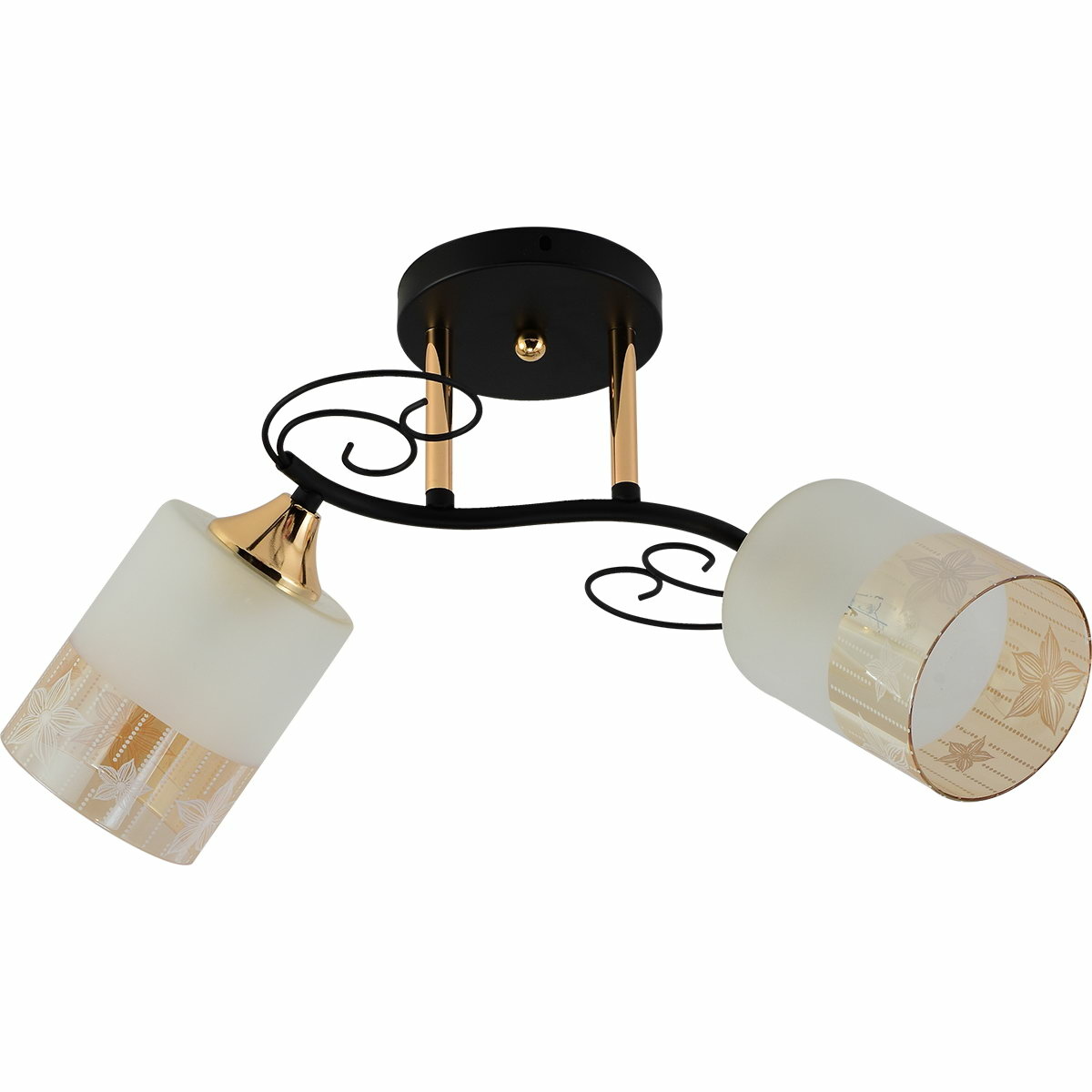 Люстра на штанге Reluce 01315-0.3-02 BK+FGD