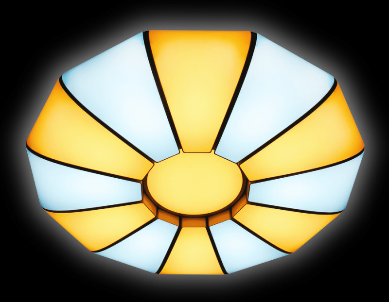 Накладная люстра Ambrella Light FP2312 WH 210W D740