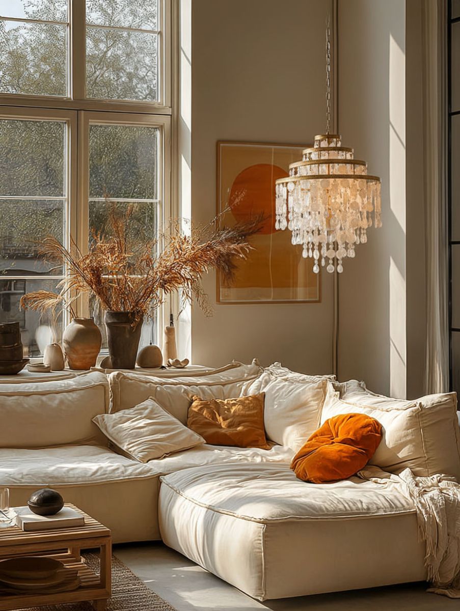 Подвесная люстра Delight Collection D8138P/D600 gold