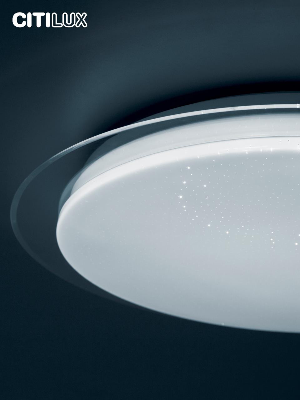 Потолочная люстра Citilux Спутник CL734480G