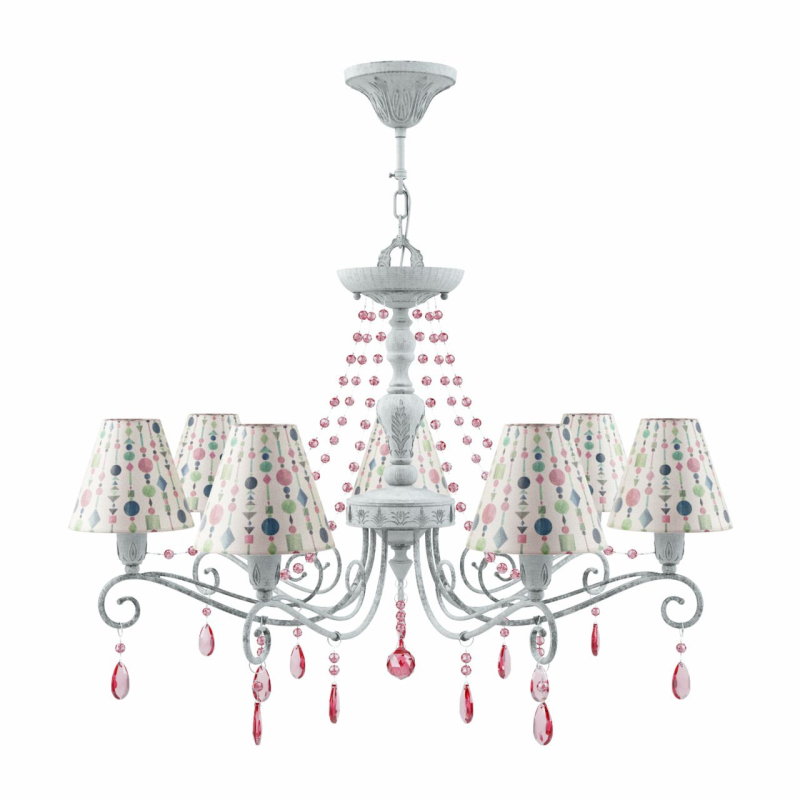 Подвесная люстра Lamp4you Provence E4-07-G-LMP-O-17-CRL-E4-07-PK-UP