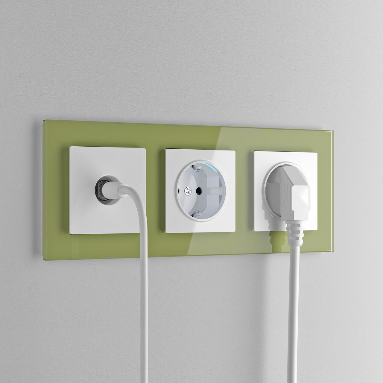 Розетка с заземлением, безвинтовой зажим Werkel белый W1171301 4690389155321 в Москве