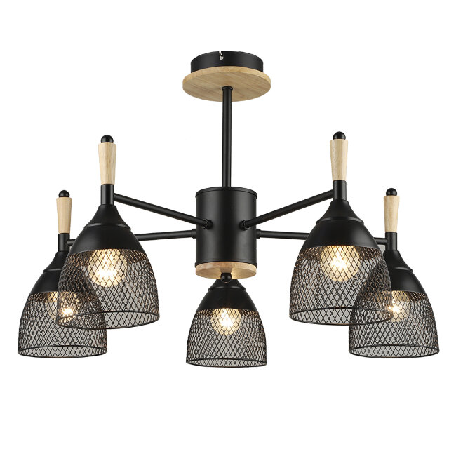 Люстра на штанге Wedo Light Adion WD3500/5C-BK