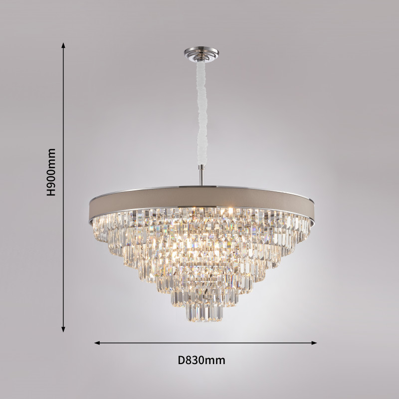 Каскадная люстра Favourite Etna 2902-11P