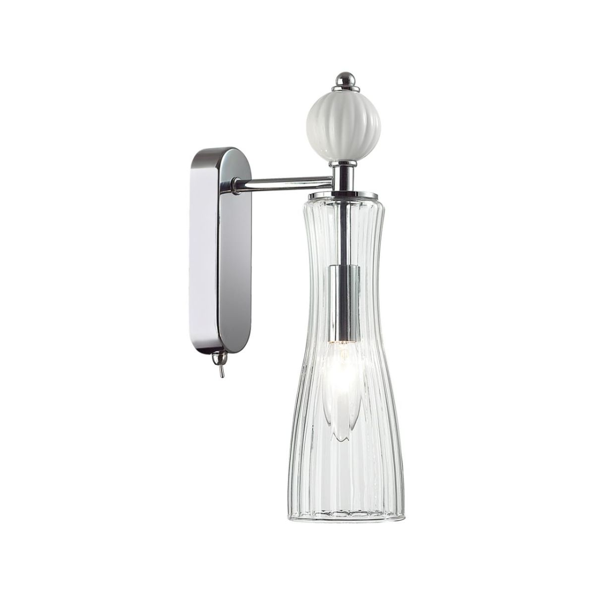 Бра с выключателем на корпусе Lumion Neoclassi Emily 8268/1W