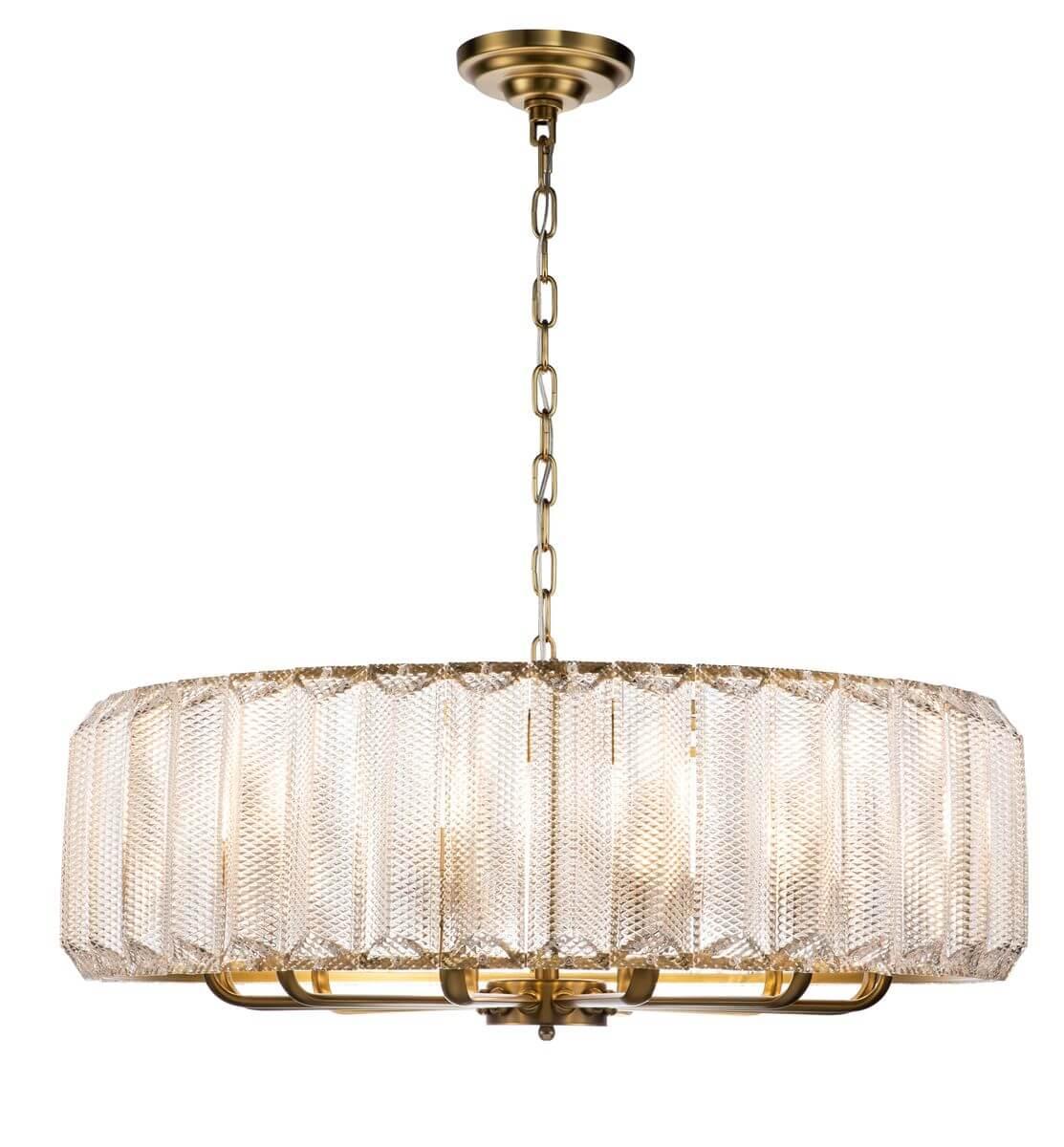 Подвесная люстра Indigo Piroet 12011/12P Brass V000053