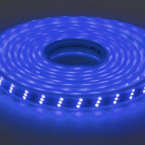 Светодиодная влагозащищенная лента Horoz 7W/m 180LED/m 2835SMD синий 50M 081-009-0001 HRZ00002734