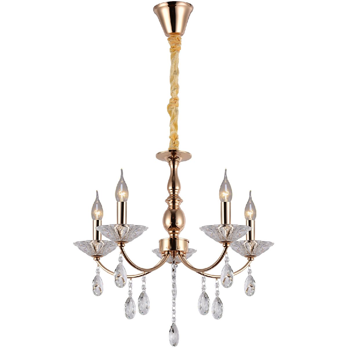 Подвесная люстра Illumico IL1242-5PPA-29 GD