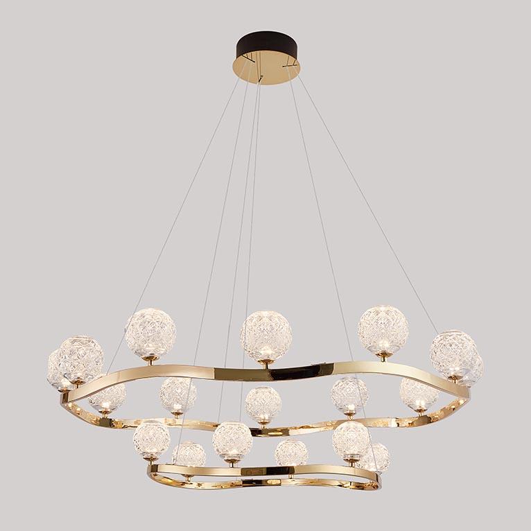 Подвесная люстра Newport 3818/S Gold М0062245