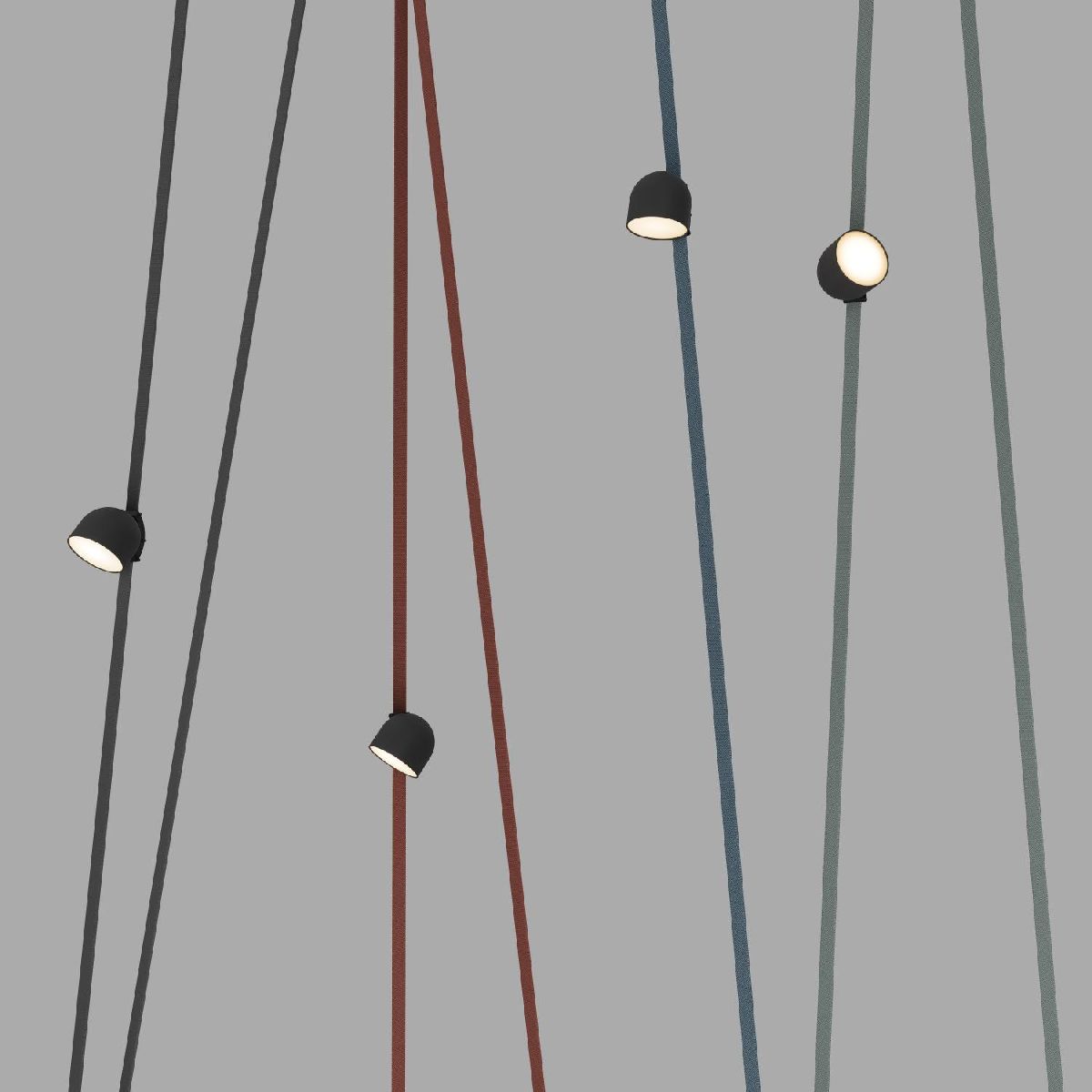 Трековый однофазный светильник Denkirs Belty Spot DK5543-BK