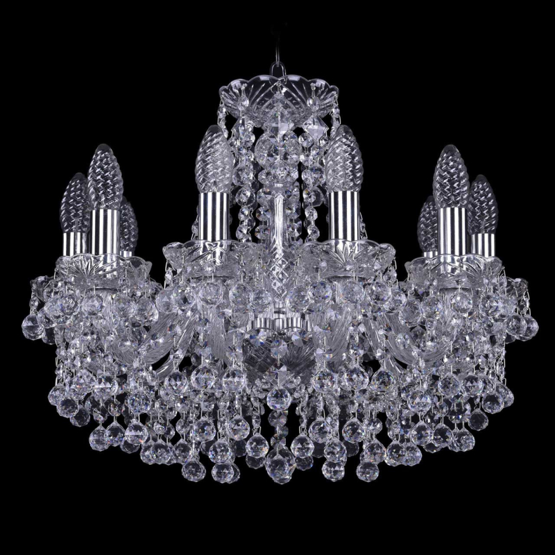 Подвесная люстра Bohemia Ivele 1409/10/160/Ni