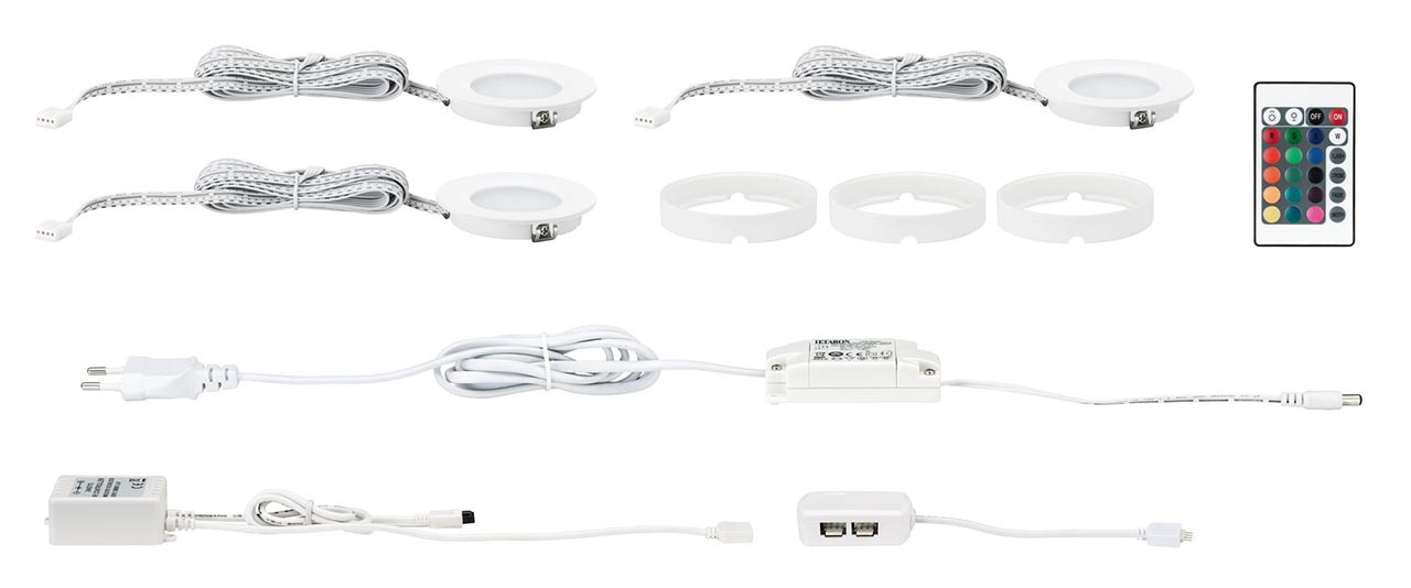 Мебельный светодиодный светильник Paulmann Micro Line Led Platy 93568