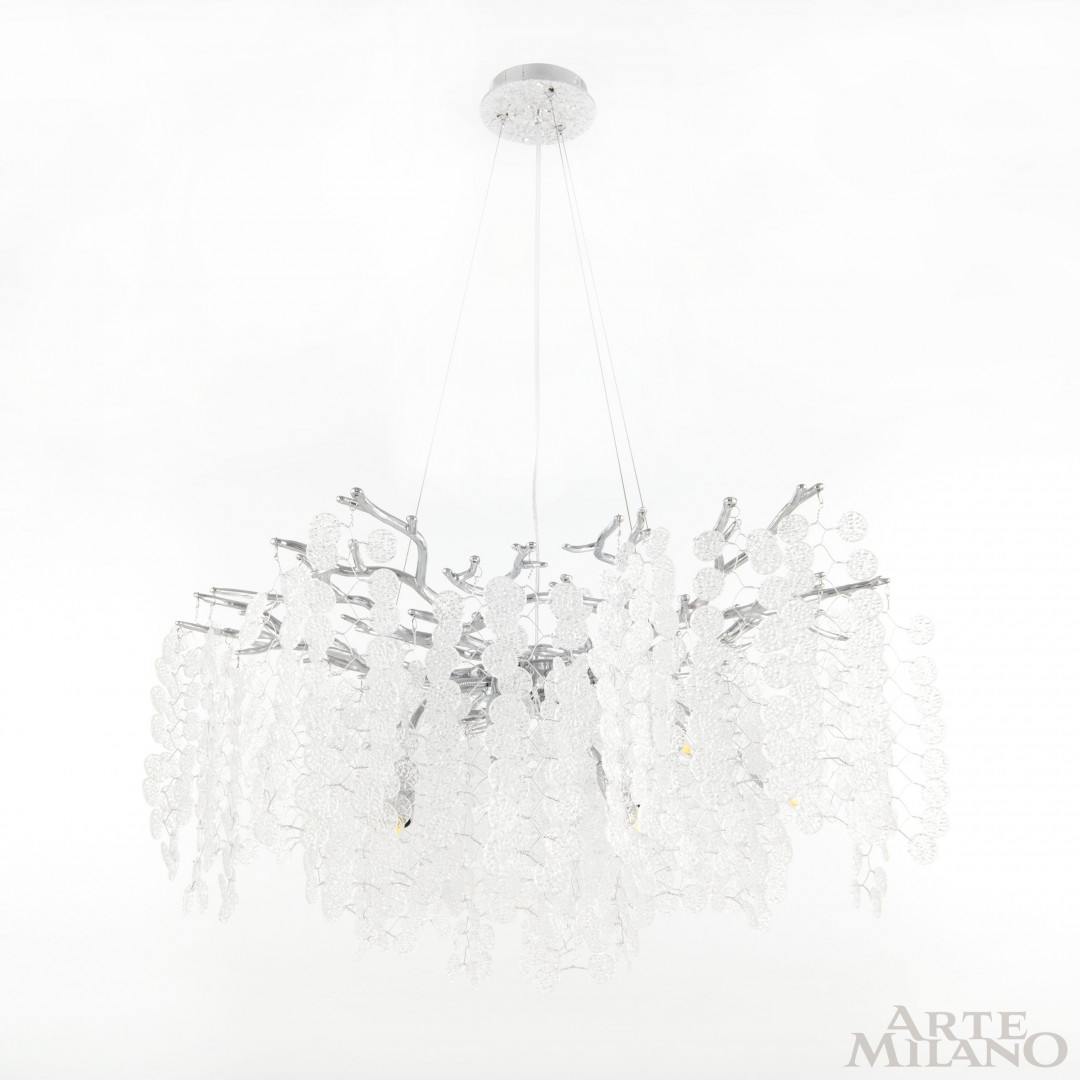 Подвесная люстра Arte Milano Milan 230901/D760/10/C Cr